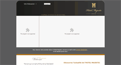 Desktop Screenshot of majestichotel.tn